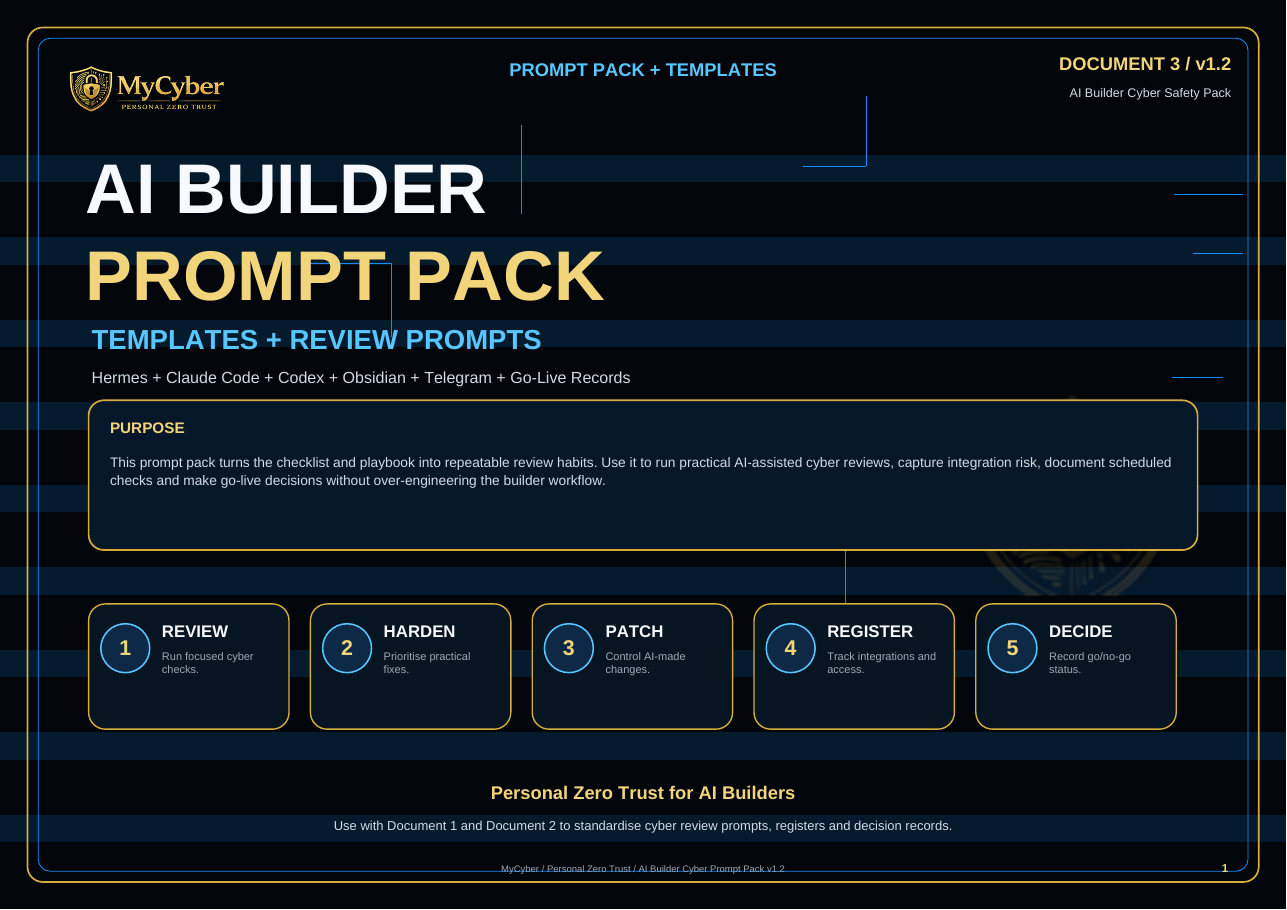 AI Builder Prompt Pack cover